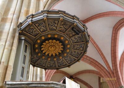 Sandsteinkanzel im Dom zu Meißen
