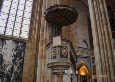 Sandsteinkanzel im Dom zu Meißen