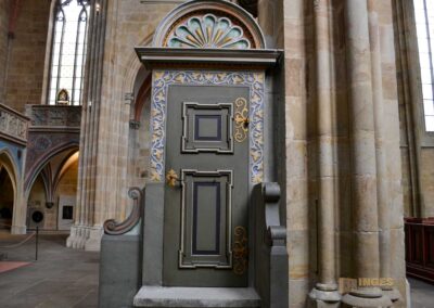 Sandsteinkanzel im Dom zu Meißen