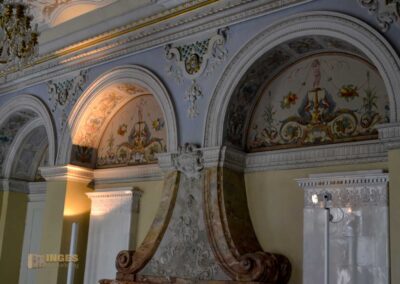 Innenräume auf Schloss Weesenstein