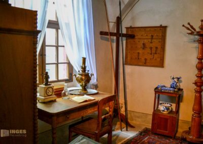 Dienerkammer auf Schloss Weesenstein