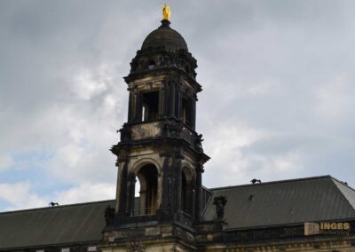 Die Brühlsche Terrasse und die Festung in Dresden 19 Ständehaus Dresden
