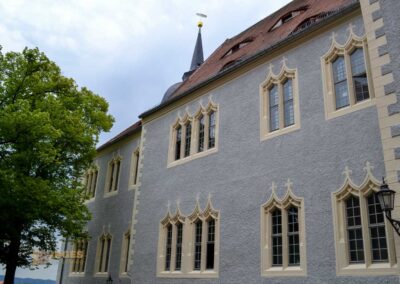 Auf dem Burgberg über Meißen 39 Bischofsschloss Burgberg Meißen