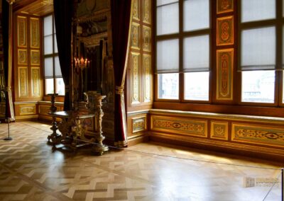 Audienzimmer im Residenzschloss in Dresden