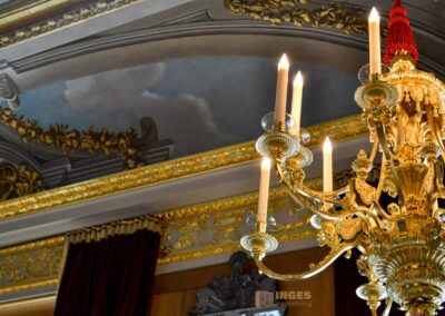 Audienzimmer im Residenzschloss in Dresden