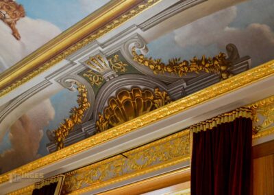 Audienzimmer im Residenzschloss in Dresden