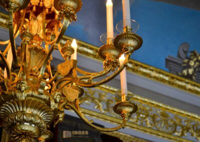 Audienzimmer im Residenzschloss in Dresden