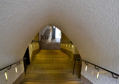 Auf dem Burgberg über Meißen 44 Burgberg Abgang zur Altstadt Meißen