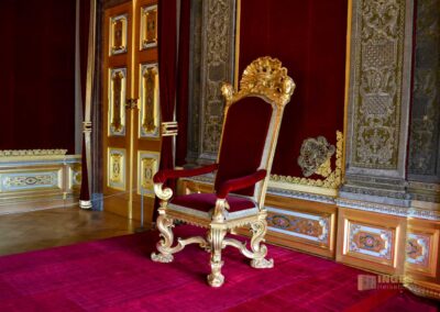 Audienzimmer im Residenzschloss in Dresden