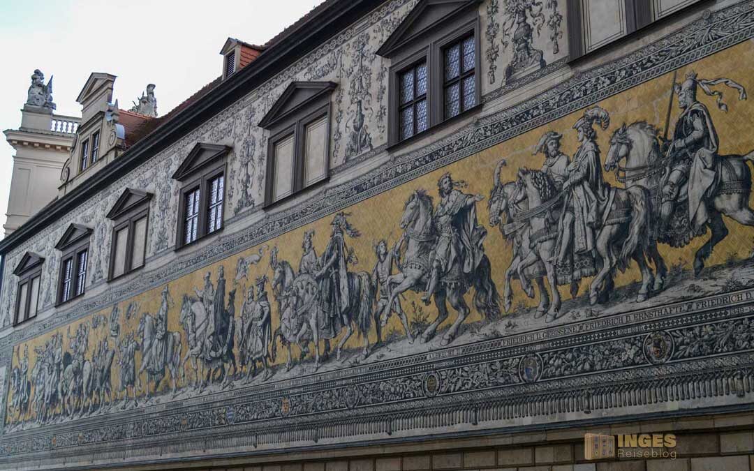 Der Fürstenzug zu Dresden