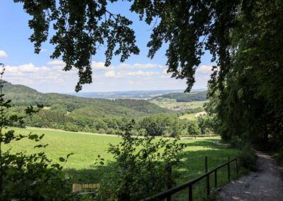 Blick vom Reiterleskapelle Waldstetten