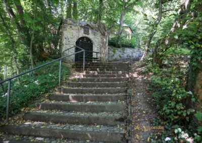 Der Wallfahrtsort St. Salvator in Schwäbisch Gmünd 17 Kerkerkapelle Kalvarienberg Kreuzweg Salvator Schwäbisch Gmünd
