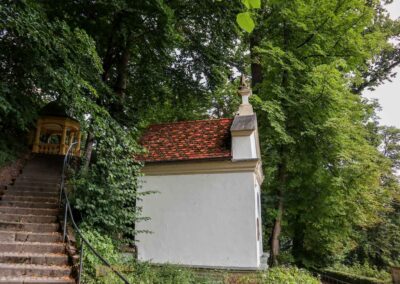 Der Wallfahrtsort St. Salvator in Schwäbisch Gmünd 14 Ecce-Homo Kapelle Kreuzweg Salvator Schwäbisch Gmünd