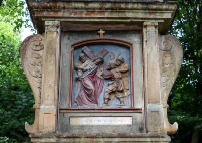 Der Wallfahrtsort St. Salvator in Schwäbisch Gmünd 4 Kreuzweg St. Salvator Schwäbisch Gmünd