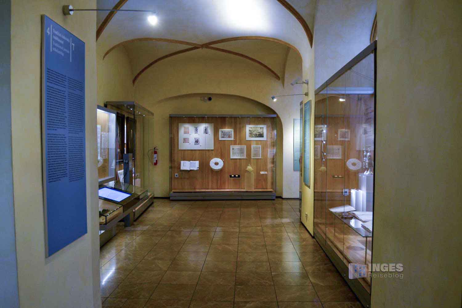 Das Jüdische Museum in der Maisel-Synagoge in Prag