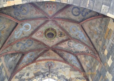 Altstädter Brückenturm an der Karlsbrücke in Prag