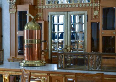 Das Gemeindehaus (Obecní dum) in der Prager Altstadt 23 Die Konditorei im Gemeindehaus in Prag