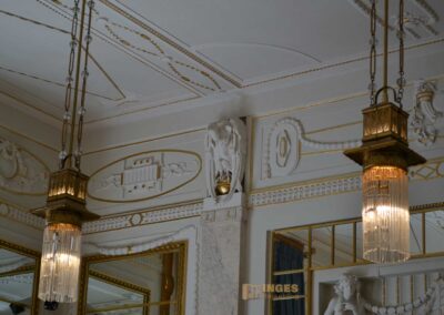 Das Gemeindehaus (Obecní dum) in der Prager Altstadt 26 Die Konditorei im Gemeindehaus in Prag