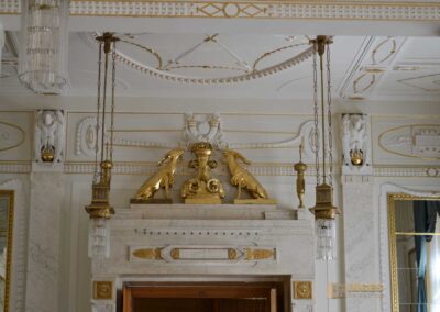 Das Gemeindehaus (Obecní dum) in der Prager Altstadt 27 Die Konditorei im Gemeindehaus in Prag