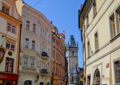 Zeltnergasse (Celetná) in Prag