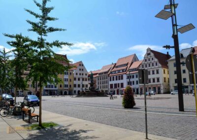 Obermarkt Silberstadt Freiberg