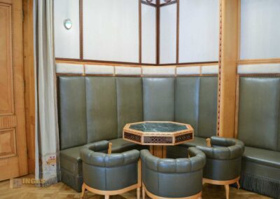 Das Gemeindehaus (Obecní dum) in der Prager Altstadt 29 der Slowakische Salon im Gemeindehaus in Prag