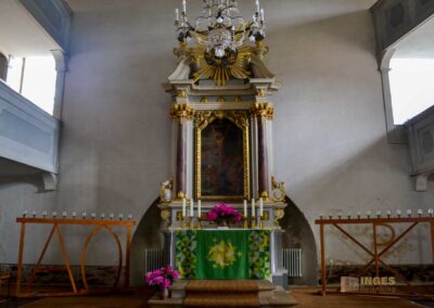 Barockkirche in Großhartmannsdorf