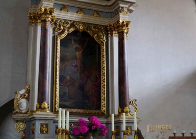 Barockkirche in Großhartmannsdorf