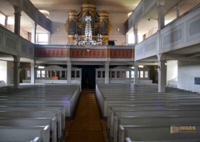 Barockkirche in Großhartmannsdorf