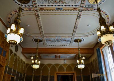 Das Gemeindehaus (Obecní dum) in der Prager Altstadt 32 der Orientalische Salon im Prager Gemeindehaus