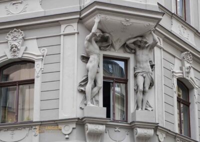 In der Josefstadt (Josefov) in Prag