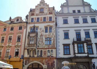 Haus Storch Altstädter Ring in der Altstadt Prag