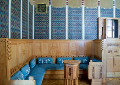 Das Gemeindehaus (Obecní dum) in der Prager Altstadt 33 der Orientalische Salon im Prager Gemeindehaus