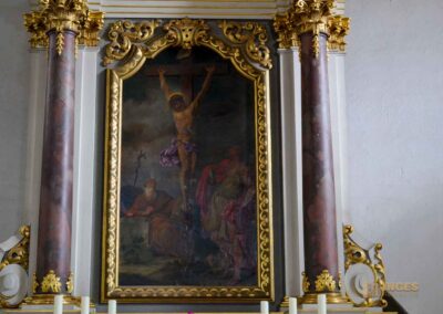 Barockkirche in Großhartmannsdorf