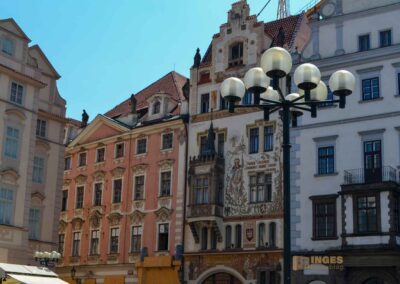 Haus Storch Altstädter Ring in der Altstadt Prag