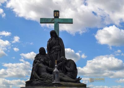 Brückenfiguren auf der Karlsbrücke in Prag