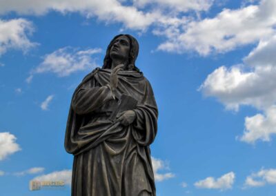 Das Kruzifix auf der Karlsbrücke in Prag