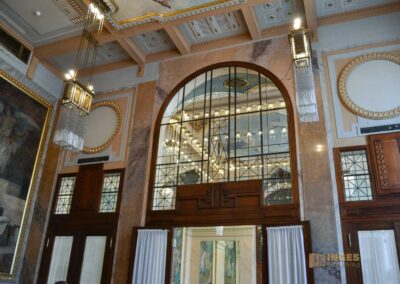 Das Gemeindehaus (Obecní dum) in der Prager Altstadt 37 der Grégr-Saal im Prager Gemeindehaus