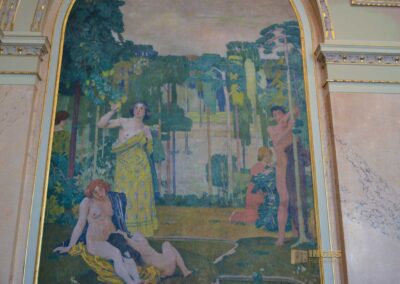 Das Gemeindehaus (Obecní dum) in der Prager Altstadt 49 Der Palacký-Saal im Gemeindehaus in Prag