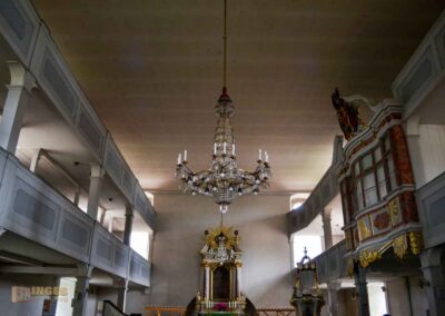 Barockkirche in Großhartmannsdorf