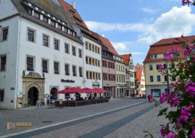 Obermarkt Silberstadt Freiberg