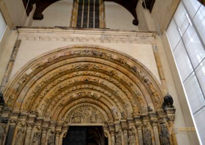 Im Dom zu Freiberg 40 Portal Goldene Pforte Dom St. Marien zu Freiberg