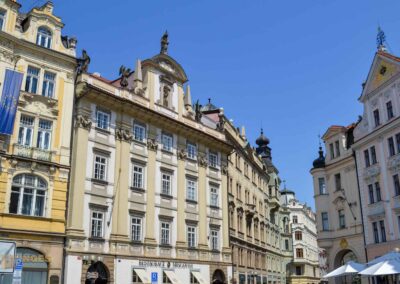 Gebäude am Altstädter Ring in der Prager Altstadt