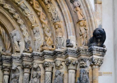 Im Dom zu Freiberg 35 Portal Goldene Pforte Dom St. Marien zu Freiberg