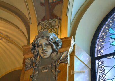 Das Gemeindehaus (Obecní dum) in der Prager Altstadt 92 Gemeinde- oder Repräsentationshaus (Obecní dům) in der Prager Altstadt