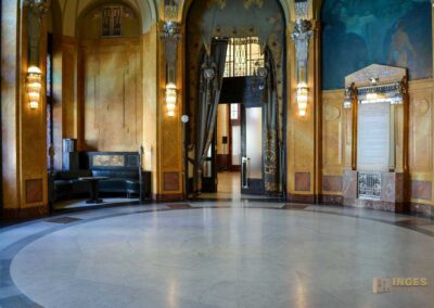 Das Gemeindehaus (Obecní dum) in der Prager Altstadt 63 Der Oberbürgermeistersaal im Prager Gemeindehaus