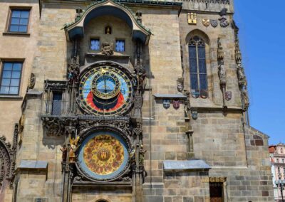 Astronomische Uhr am Altstädter Rathaus in Prag