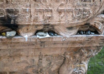 Grabmal Rabbi Löw auf dem alten jüdischen Friedhof in Prag