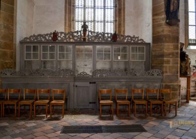 Im Dom zu Freiberg 105 Knappschaftsgestühl im Dom St. Marien zu Freiberg