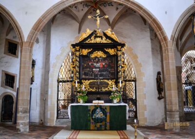 Im Dom zu Freiberg 66 Altar Dom St. Marien zu Freiberg